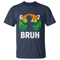 67 Bruh St Patricks Day T Shirt Funny Six Seven Boys Kids Meme