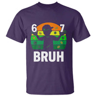 67 Bruh St Patricks Day T Shirt Funny Six Seven Boys Kids Meme