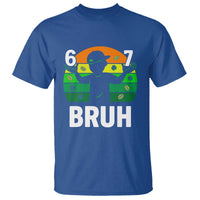 67 Bruh St Patricks Day T Shirt Funny Six Seven Boys Kids Meme