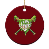 67 St Patricks Day Ceramic Ornament Funny Six Seven Baseball Sport Party Meme