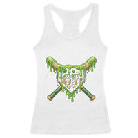 67 St Patricks Day Racerback Tank Top Funny Six Seven Baseball Sport Party Meme