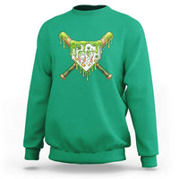 67 St Patricks Day Sweatshirt Funny Six Seven Baseball Sport Party Meme