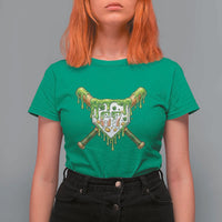 67 St Patricks Day T Shirt For Women Funny Six Seven Baseball Sport Party Meme