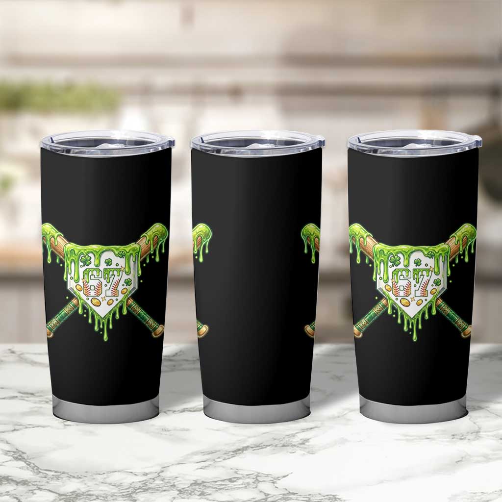 67 St Patricks Day Tumbler Cup Funny Six Seven Baseball Sport Party Meme