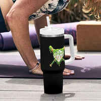 67 St Patricks Day Tumbler With Handle Funny Six Seven Baseball Sport Party Meme