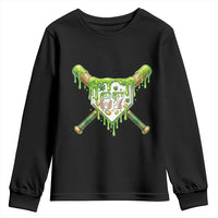 67 St Patricks Day Youth Sweatshirt Funny Six Seven Baseball Sport Party Meme