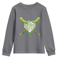 67 St Patricks Day Youth Sweatshirt Funny Six Seven Baseball Sport Party Meme