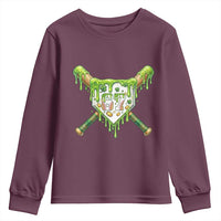 67 St Patricks Day Youth Sweatshirt Funny Six Seven Baseball Sport Party Meme
