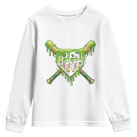 67 St Patricks Day Youth Sweatshirt Funny Six Seven Baseball Sport Party Meme