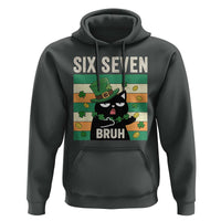 67 Bruh St Patricks Day Hoodie Funny Cat Bruh Six Seven Meme