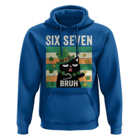 67 Bruh St Patricks Day Hoodie Funny Cat Bruh Six Seven Meme