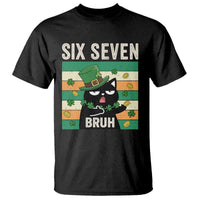 67 Bruh St Patricks Day T Shirt Funny Cat Bruh Six Seven Meme