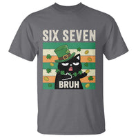 67 Bruh St Patricks Day T Shirt Funny Cat Bruh Six Seven Meme