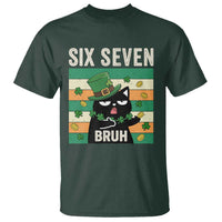 67 Bruh St Patricks Day T Shirt Funny Cat Bruh Six Seven Meme