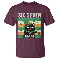 67 Bruh St Patricks Day T Shirt Funny Cat Bruh Six Seven Meme