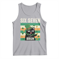 67 Bruh St Patricks Day Tank Top Funny Cat Bruh Six Seven Meme