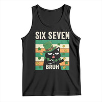 67 Bruh St Patricks Day Tank Top Funny Cat Bruh Six Seven Meme