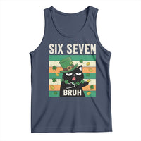 67 Bruh St Patricks Day Tank Top Funny Cat Bruh Six Seven Meme