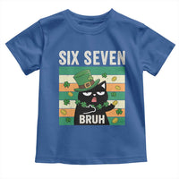 67 Bruh St Patricks Day Toddler T Shirt Funny Cat Bruh Six Seven Meme