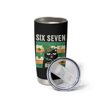 67 Bruh St Patricks Day Tumbler Cup Funny Cat Bruh Six Seven Meme