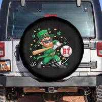 67 St Patricks Day Spare Tire Cover Funny Six Seven Leprechaun Playing Baseball Meme
