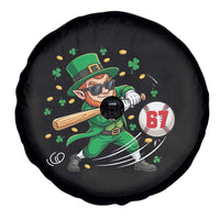67 St Patricks Day Spare Tire Cover Funny Six Seven Leprechaun Playing Baseball Meme
