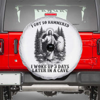 Christian Easter Jesus Spare Tire Cover I Got So Hammered Woke Up 3 Days