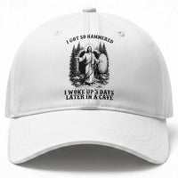 Christian Easter Jesus Baseball Cap I Got So Hammered Woke Up 3 Days