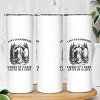 Christian Easter Jesus Skinny Tumbler I Got So Hammered Woke Up 3 Days