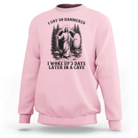 Christian Easter Jesus Sweatshirt I Got So Hammered Woke Up 3 Days