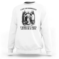 Christian Easter Jesus Sweatshirt I Got So Hammered Woke Up 3 Days