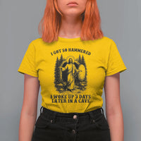 Christian Easter Jesus T Shirt For Women I Got So Hammered Woke Up 3 Days