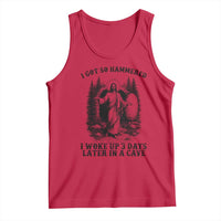 Christian Easter Jesus Tank Top I Got So Hammered Woke Up 3 Days