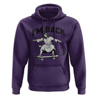 Christian Easter Hoodie Funny Skateboard Jesus I am Back
