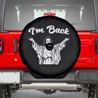 Funny Easter Jesus Meme Spare Tire Cover I'm Back