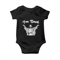 Funny Easter Jesus Meme Baby Onesie I'm Back