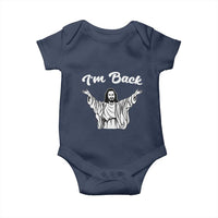 Funny Easter Jesus Meme Baby Onesie I'm Back