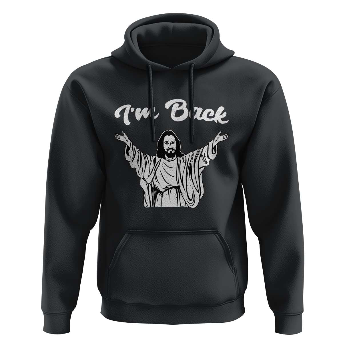 Funny Easter Jesus Meme Hoodie I'm Back