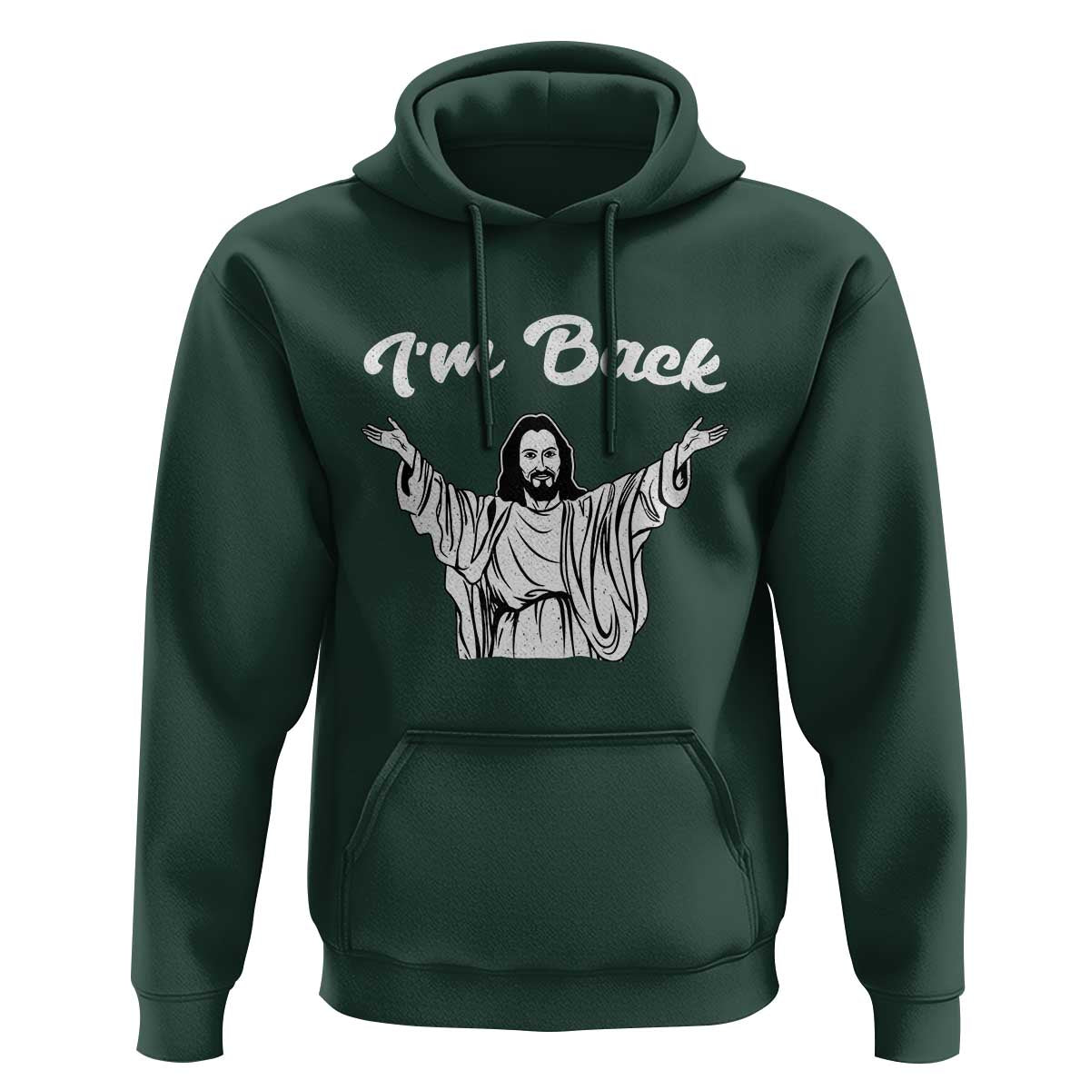 Funny Easter Jesus Meme Hoodie I'm Back