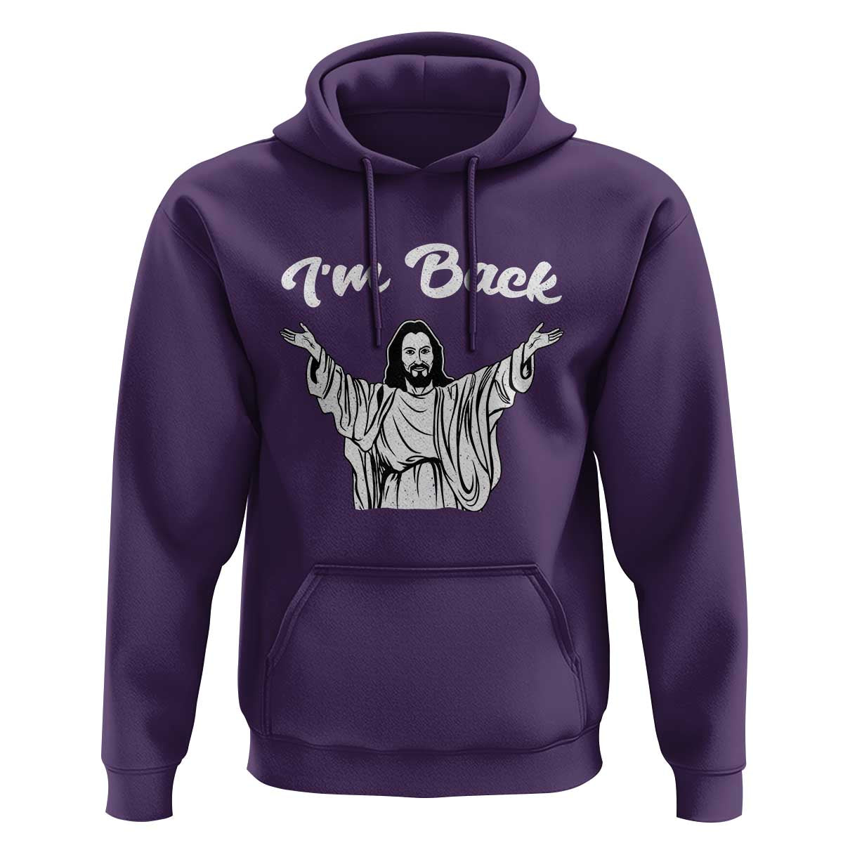 Funny Easter Jesus Meme Hoodie I'm Back