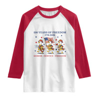 Fireman 250 Years of America Raglan Shirt Silly Goose Firefighter Honor Service Freedom