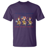 Fireman 250 Years of America T Shirt Silly Goose Firefighter Honor Service Freedom