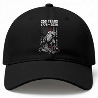 Fireman 250 Years of America Baseball Cap Firefighter Red US Patriotic 4th Of July