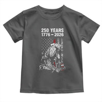 Fireman 250 Years of America Toddler T Shirt Firefighter Red US Patriotic 4th Of July