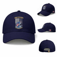 America 250th Fishing Baseball Cap Patriotic Fisherman American Flag