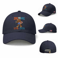 Bigfoot America 250 Baseball Cap Funny Sasquatch American Flag Fireworks Fourth of July
