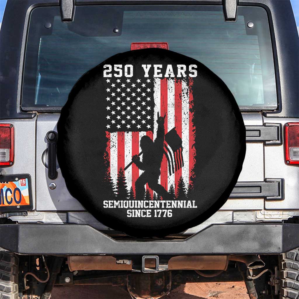 250th Anniversary USA Spare Tire Cover Bigfoot Patriotic American USA Flag