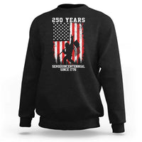 250th Anniversary USA Sweatshirt Bigfoot Patriotic American USA Flag