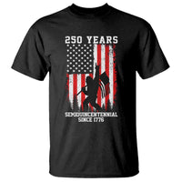 250th Anniversary USA T Shirt Bigfoot Patriotic American USA Flag