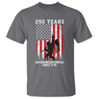 250th Anniversary USA T Shirt Bigfoot Patriotic American USA Flag
